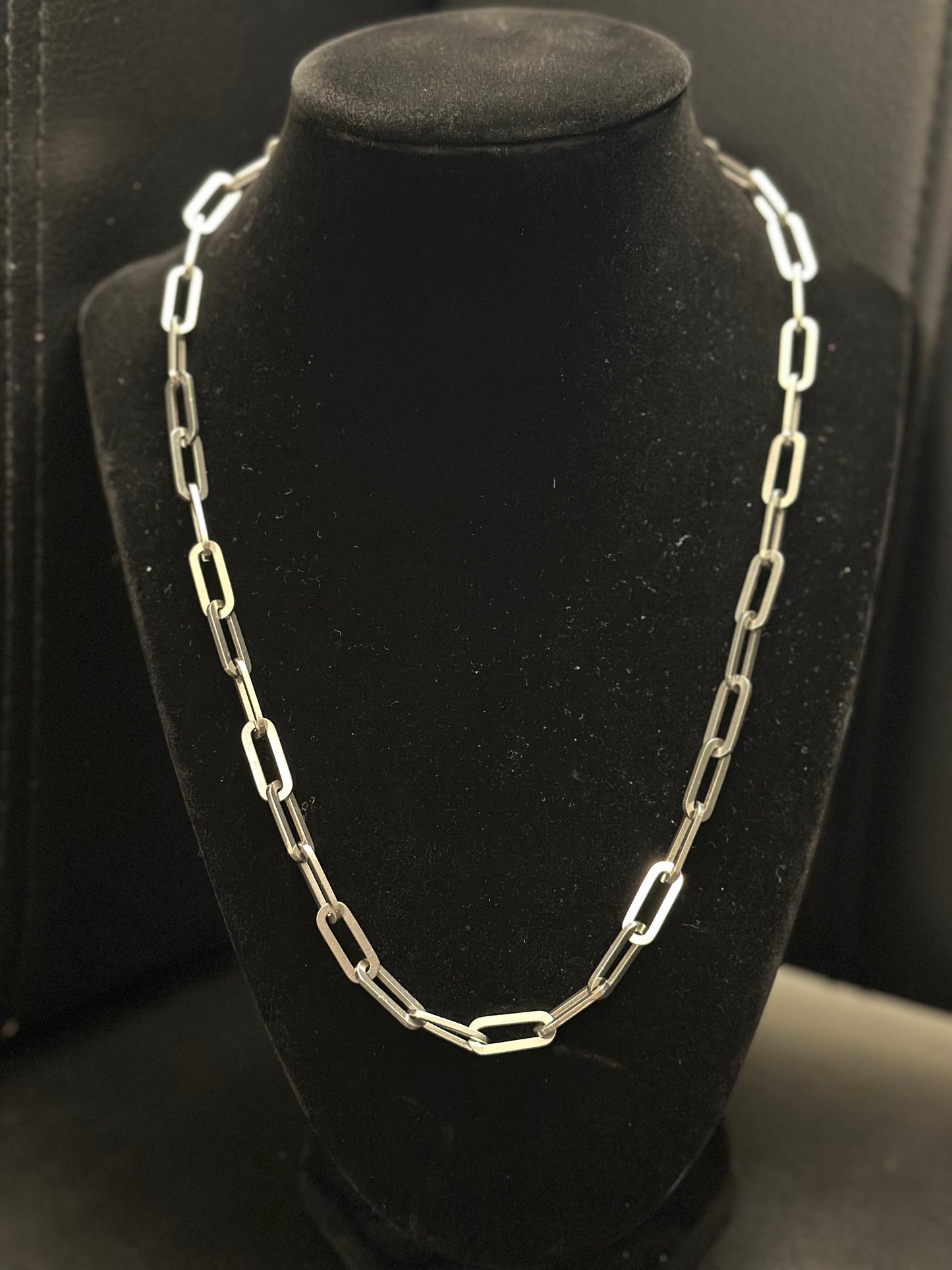 Paperclip necklace