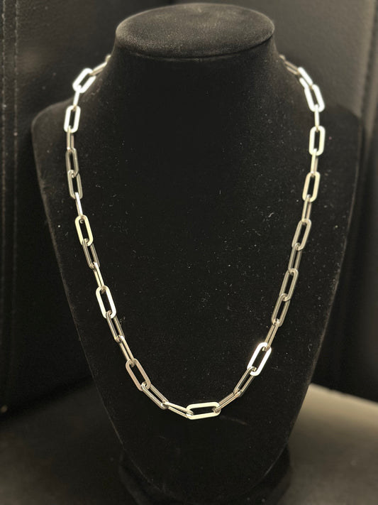 Paperclip necklace