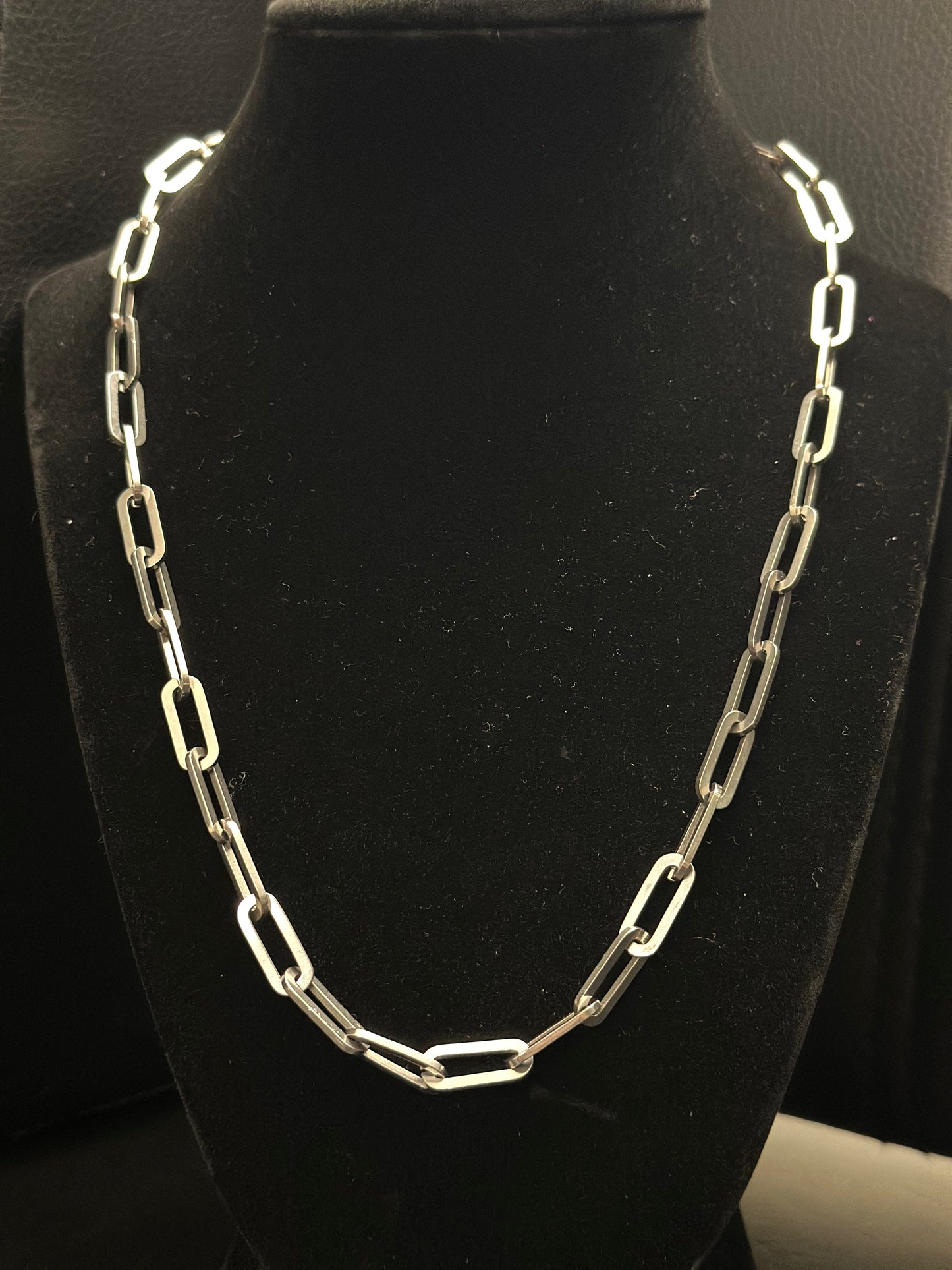 Paperclip necklace
